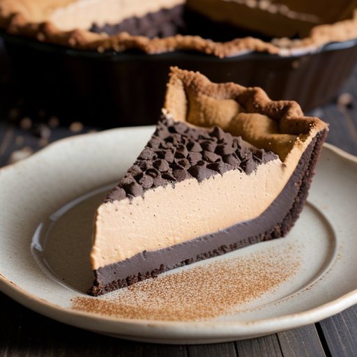 Chocolate Crusted Peanut Butter Pie recipe image
