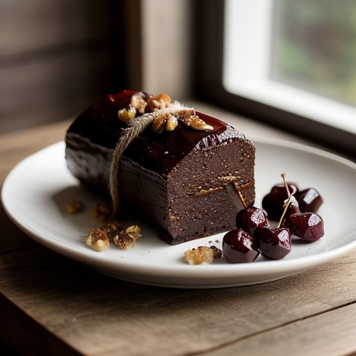 Chocolate-Date Log recipe image
