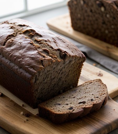 Chocolate Date-Nut Bread recipe image