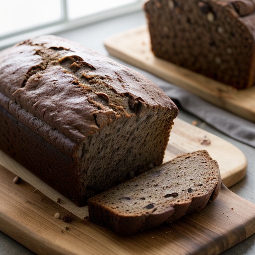 Chocolate Date-Nut Bread recipe image