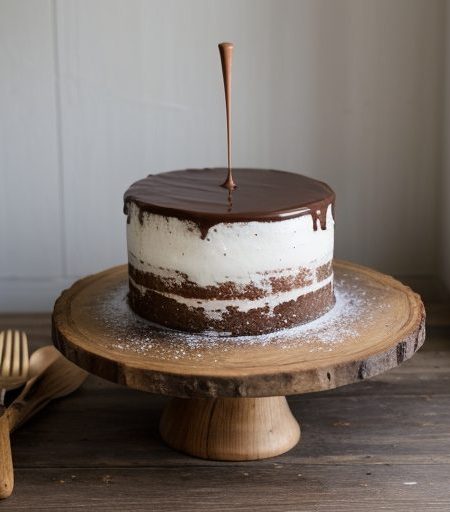 Chocolate Designs and Cake Assembly recipe image