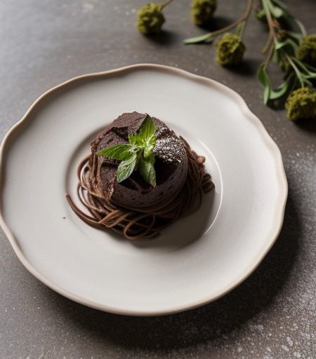 Chocolate Dessert Pasta recipe image