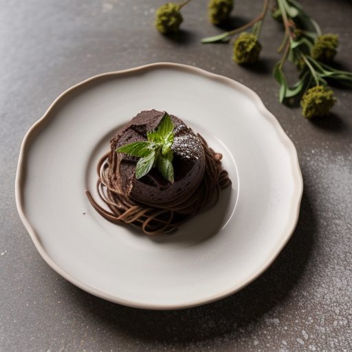 Chocolate Dessert Pasta recipe image
