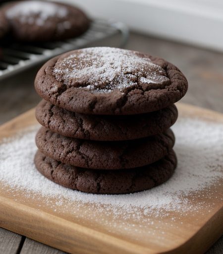 Chocolate-Dip Cookies recipe image