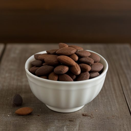 Chocolate Dipped Almonds recipe image