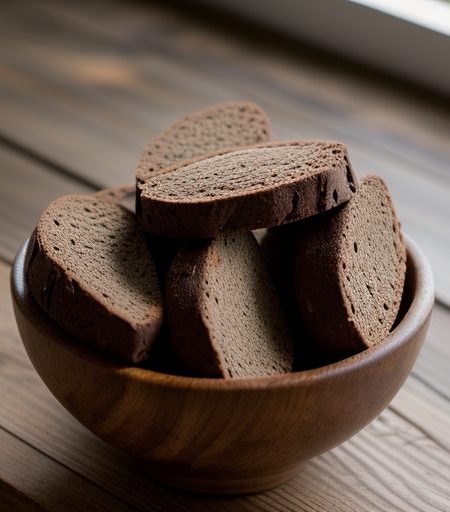 Chocolate Dipped Chocolate Biscotti recipe image