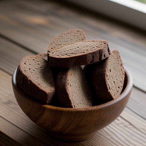 Chocolate Dipped Chocolate Biscotti recipe image
