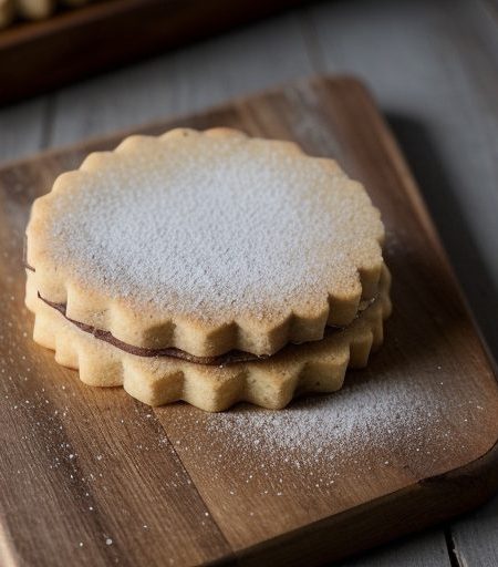 Chocolate-Dipped Shortbread recipe image