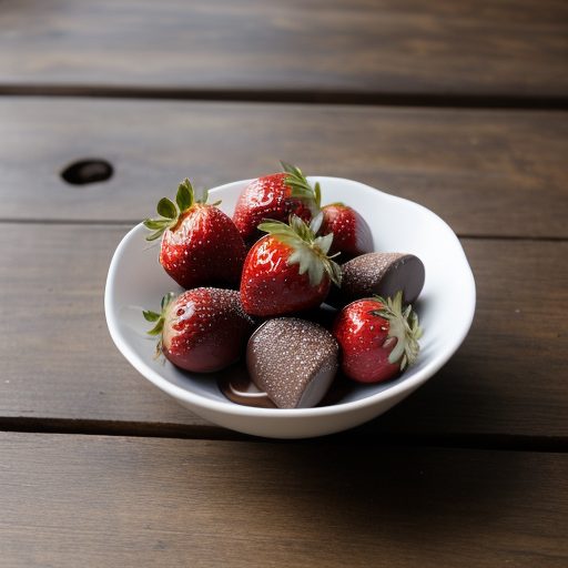 Chocolate-Dipped Strawberries recipe image