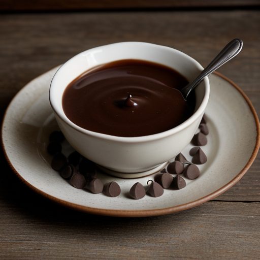 Chocolate Dipping Sauce recipe image