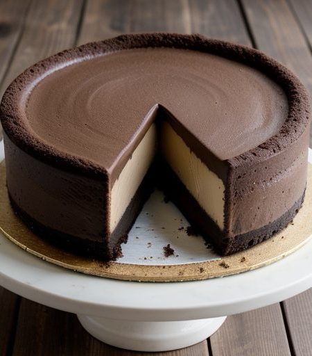 Chocolate Espresso Cheesecake recipe image