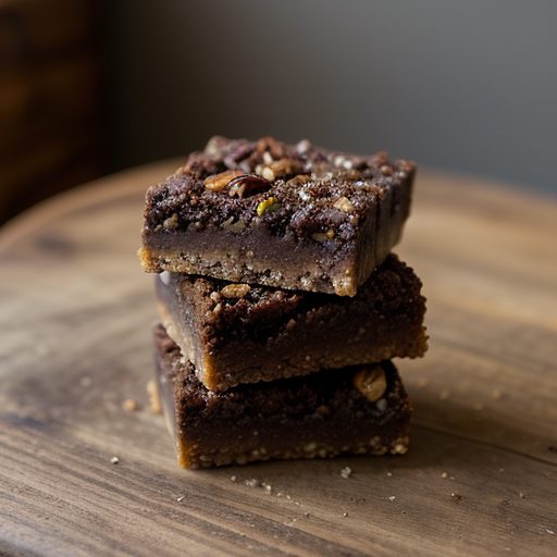 Chocolate-Fig Pecan Bars recipe image