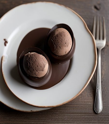 Chocolate Filled Eggs recipe image