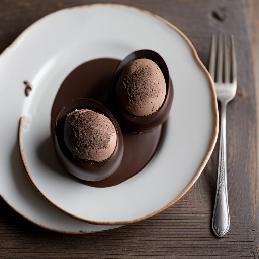 Chocolate Filled Eggs recipe image