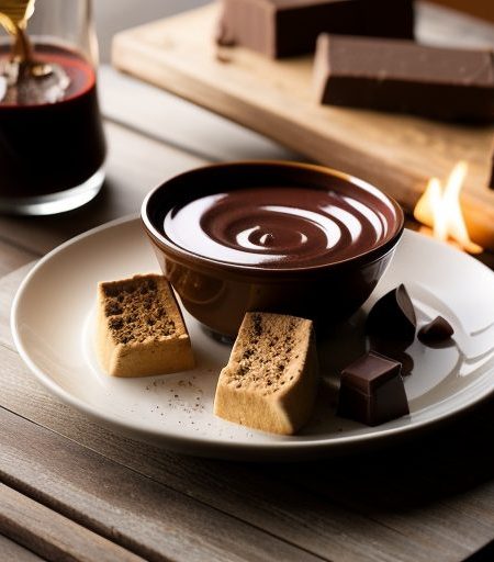 Chocolate Fondue a La Chalet Suisse recipe image