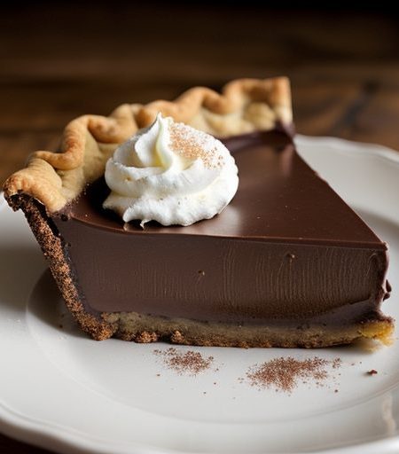 Chocolate Frangelico Pie recipe image