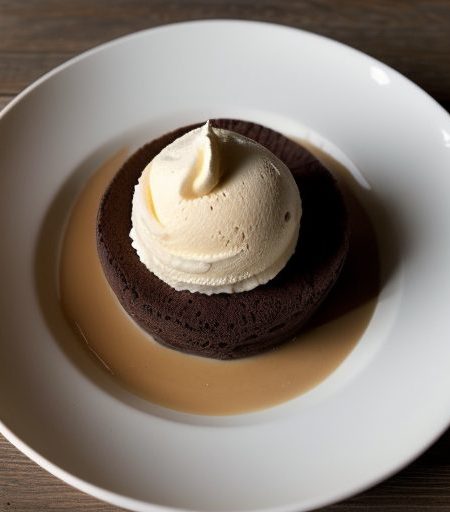 Chocolate Fried Ice Cream recipe image
