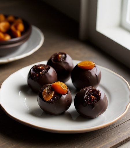 Chocolate Fruit Balls recipe image