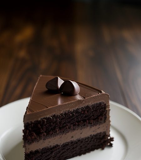 Chocolate Fudge Cake (A. K. A. Death by Choco recipe image