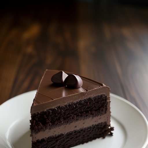 Chocolate Fudge Cake (A. K. A. Death by Choco recipe image