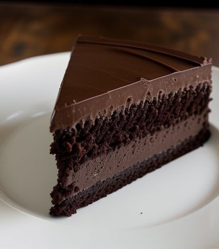 Chocolate Fudge Cake (A. K. A. Death by Chocolate recipe image