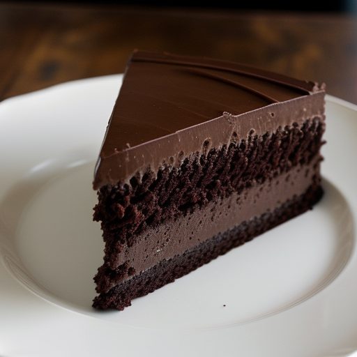 Chocolate Fudge Cake (A. K. A. Death by Chocolate recipe image