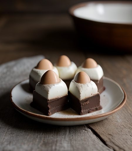 Chocolate Fudge Eggs recipe image