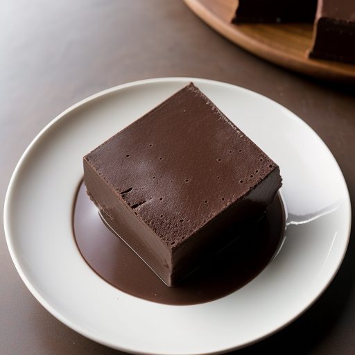 Chocolate Gelatine Fudge recipe image