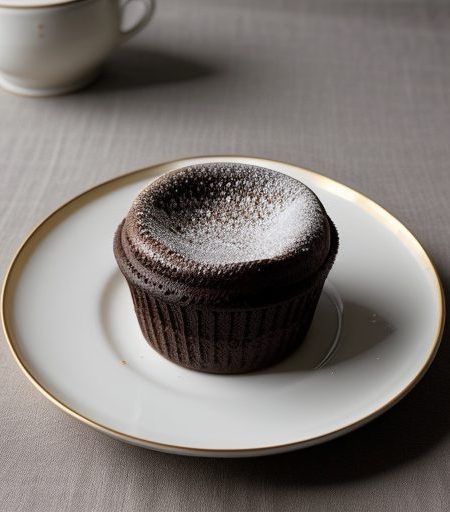 Chocolate Grand Marnier Souffle recipe image