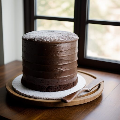 Chocolate Greeting Card Cake recipe image