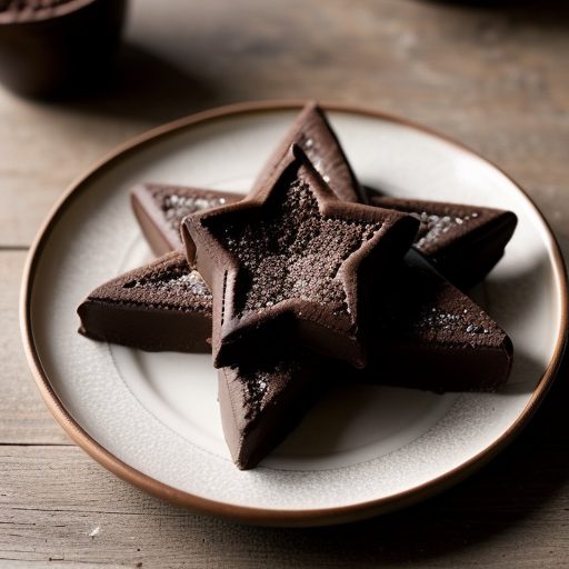 Chocolate Hanukkah Stars recipe image
