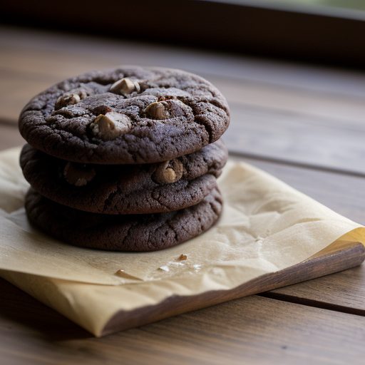 Chocolate Hazelnut Cookies recipe image