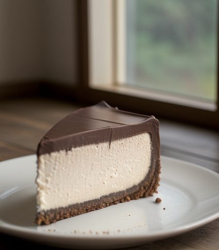 Chocolate Kahlua Cheesecake recipe image