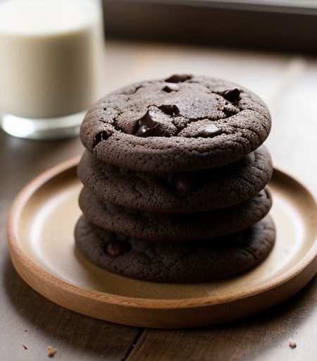 Chocolate Kiss Cookies recipe image