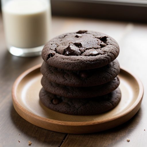Chocolate Kiss Cookies recipe image