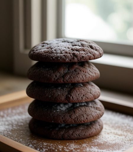 Chocolate Kiss Cookies recipe image