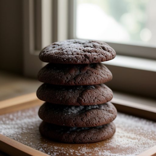 Chocolate Kiss Cookies recipe image