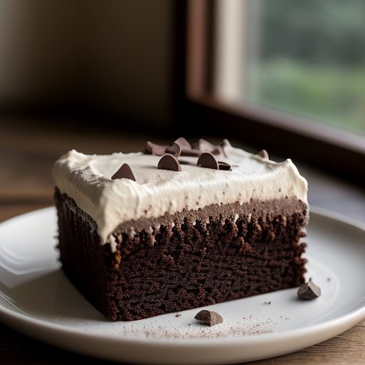 Chocolate Ladyfinger Cake recipe image