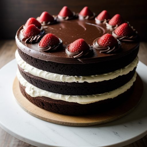 Chocolate Lard Cake recipe image