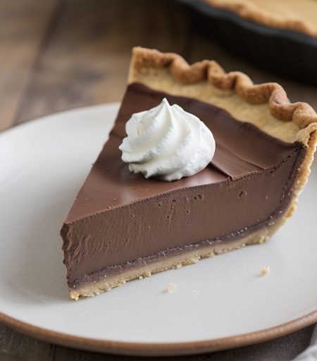Chocolate Layer Pie -- Low Cal recipe image