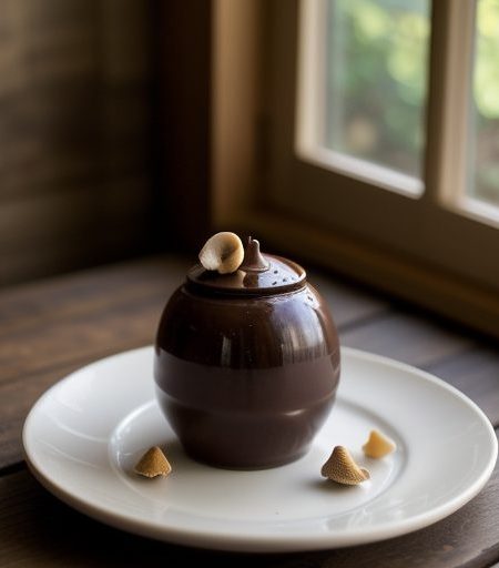 Chocolate Liqueur Shells recipe image