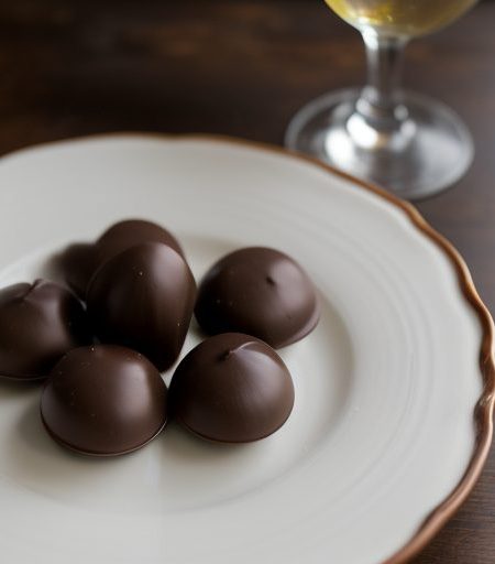 Chocolate Liqueur Shells recipe image