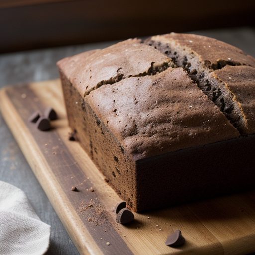 Chocolate-Macadamia Nut Bread With Kahlua But recipe image