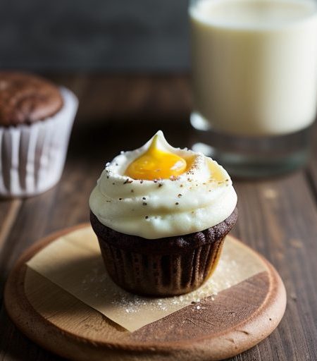 Chocolate Macaroon Muffins recipe image
