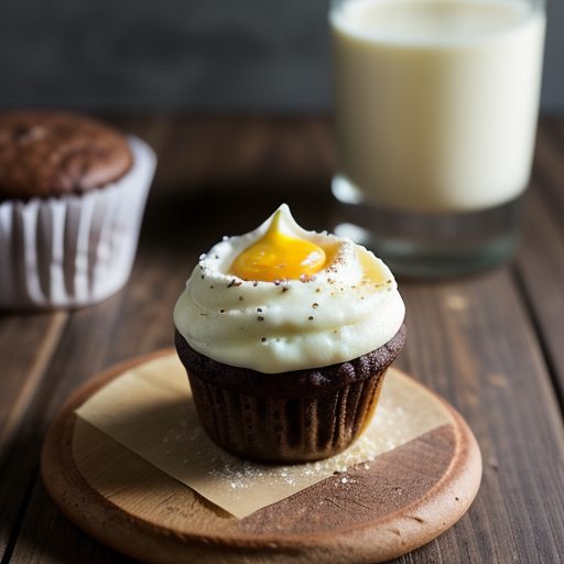 Chocolate Macaroon Muffins recipe image