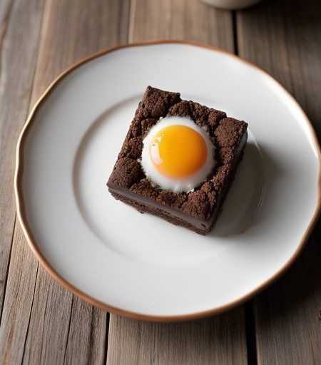 Chocolate-Macaroon Squares recipe image
