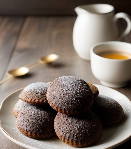 Chocolate Madeleines recipe image