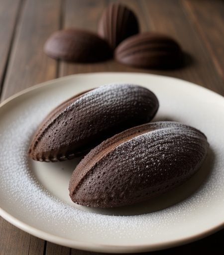 Chocolate Madeleines - House Beautiful recipe image