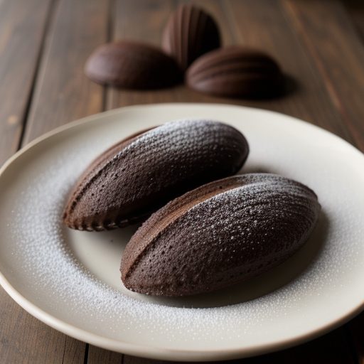 Chocolate Madeleines - House Beautiful recipe image
