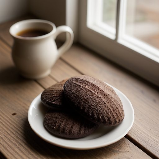 Chocolate Madeleines recipe image